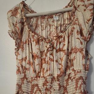 Gap Beige and Light Brown Dress Size M